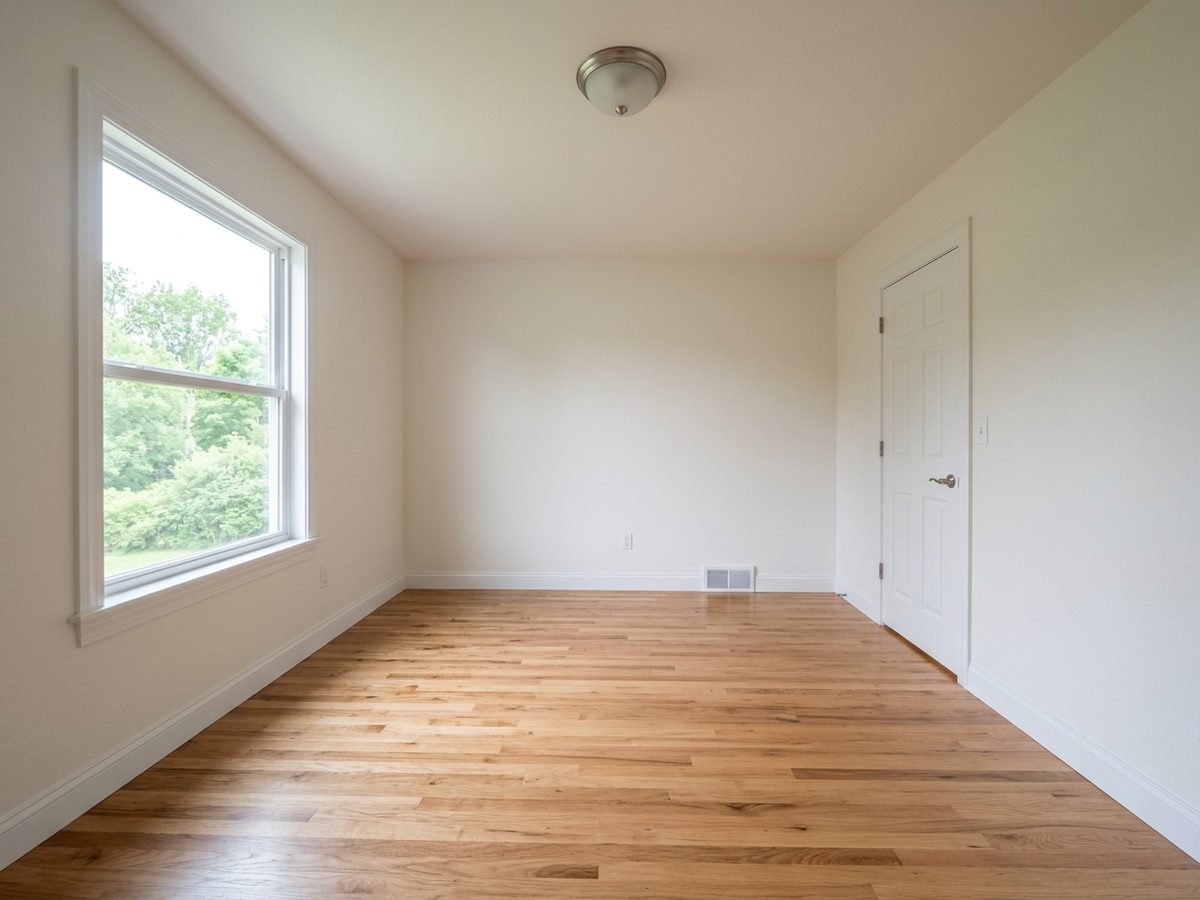 Camera vuota prima dell'home staging